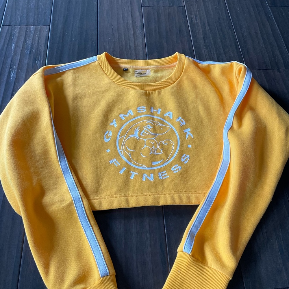 GYMSHARK cropped sweatshirt NEVER WORN